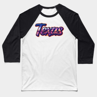 Texas Sunset Baseball T-Shirt